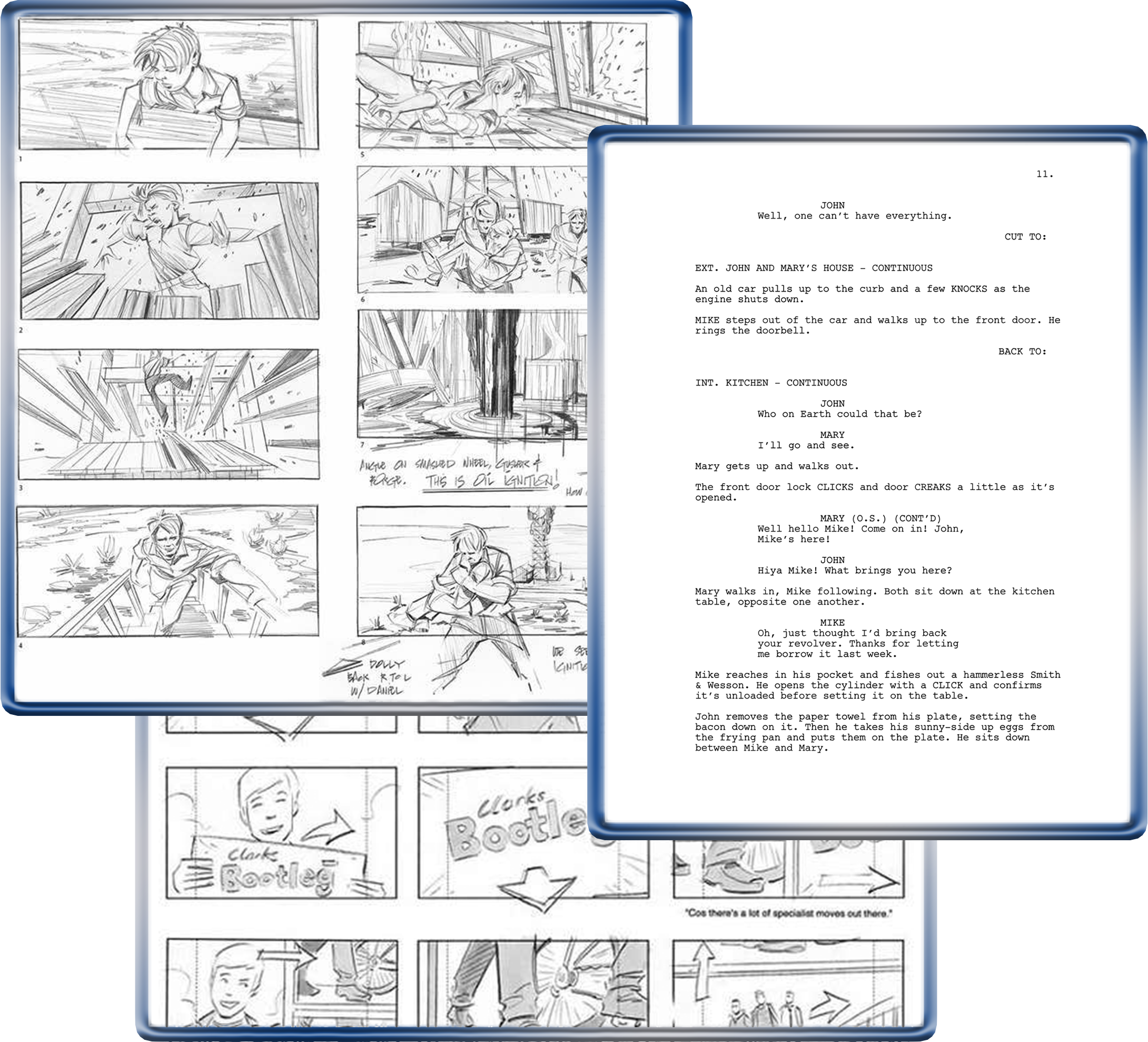 Storyboards Samples